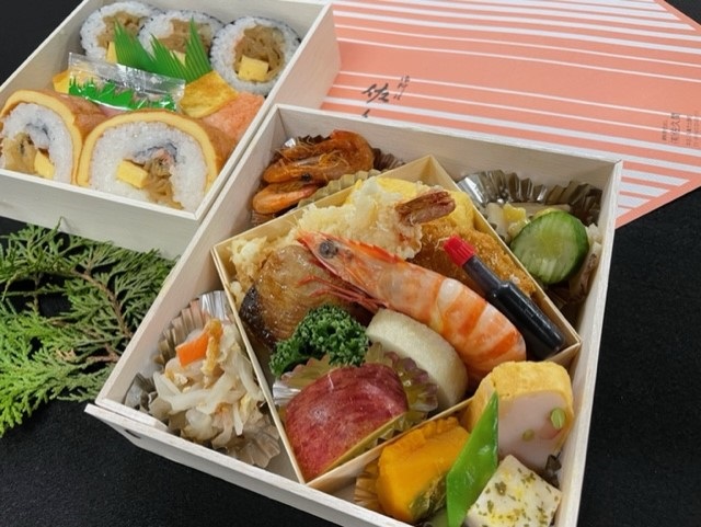 寿司・肴二段折詰め弁当